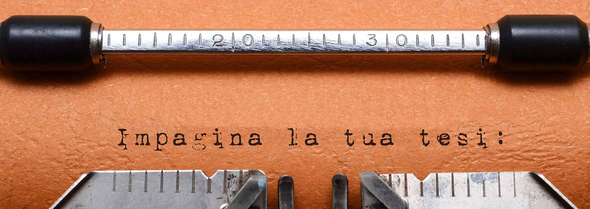 Impaginazione tesi di laurea